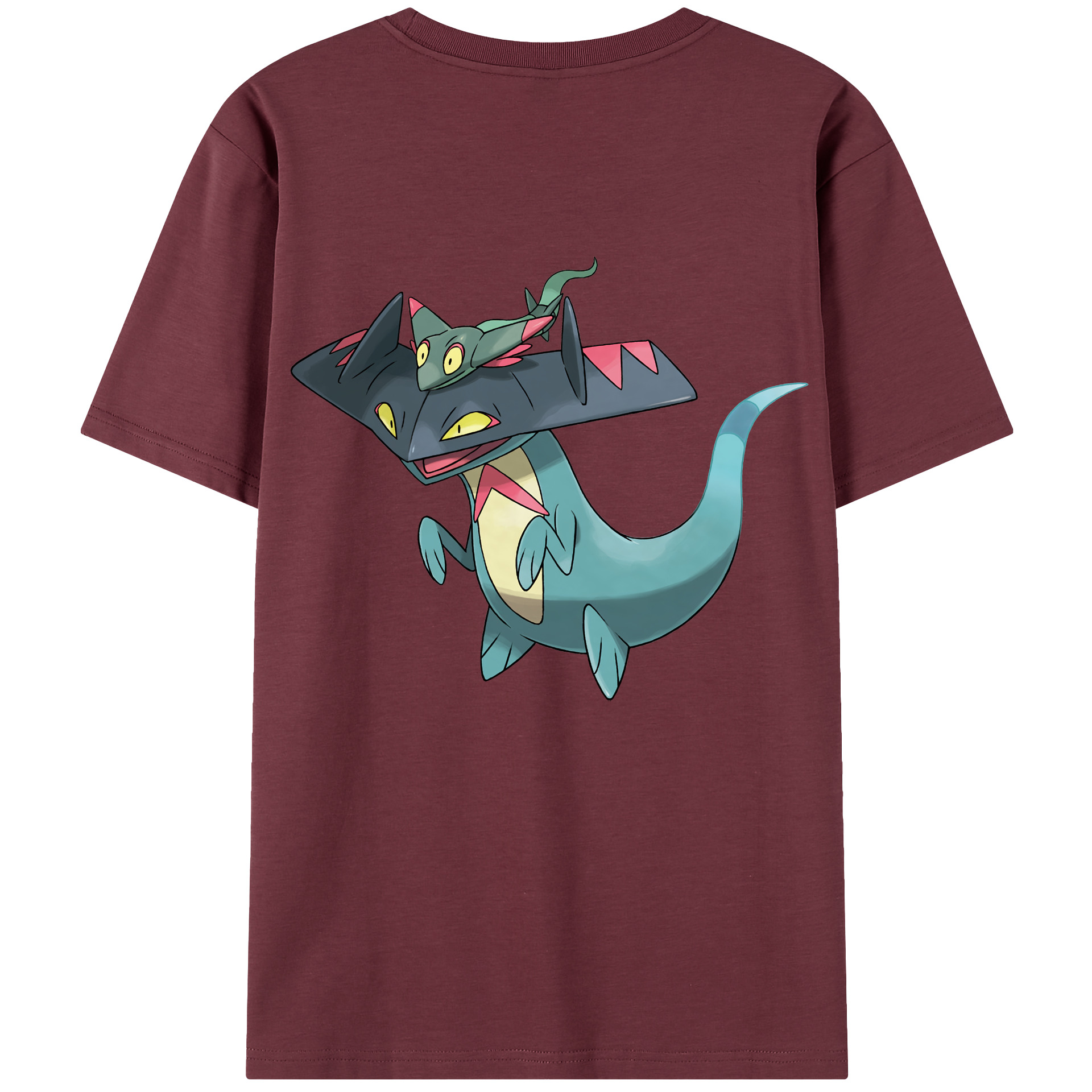 （画像用） ポケットモンスター Pokémon 綿100％半袖Tシャツ（背面プリント）